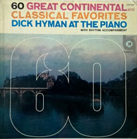 LP Cover - 60 Great Continental and Classical Favorites